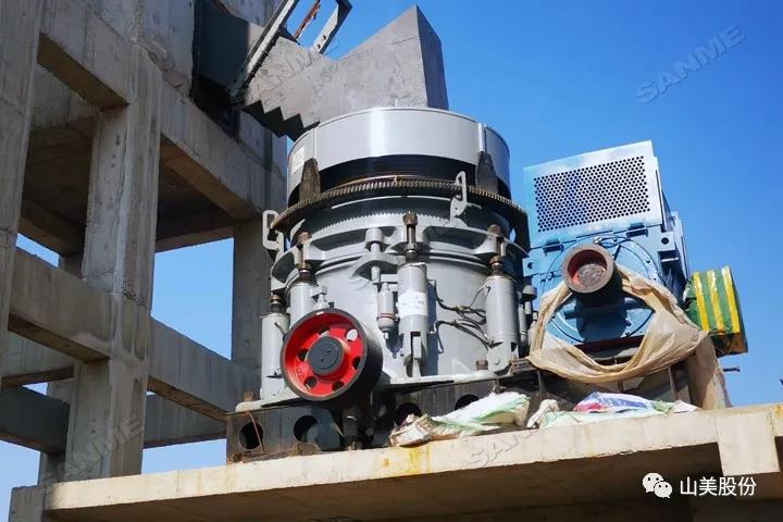 项目｜上海山美股份日产30000吨硬岩尾矿制备机制砂项目蓄势待发