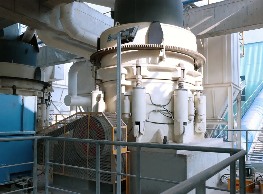 2台sms5000大型多缸液压圆锥破碎机服务于华新水泥（长阳）时产2000吨骨料生产epco项目