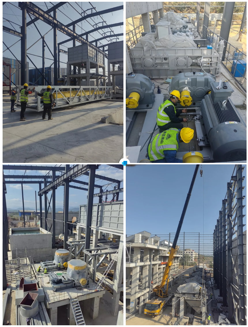 海南尾矿资源化利用项目有序推进 全力护航设备安装